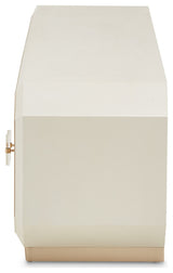 La Rachelle Media Cabinet - Medium Champagne