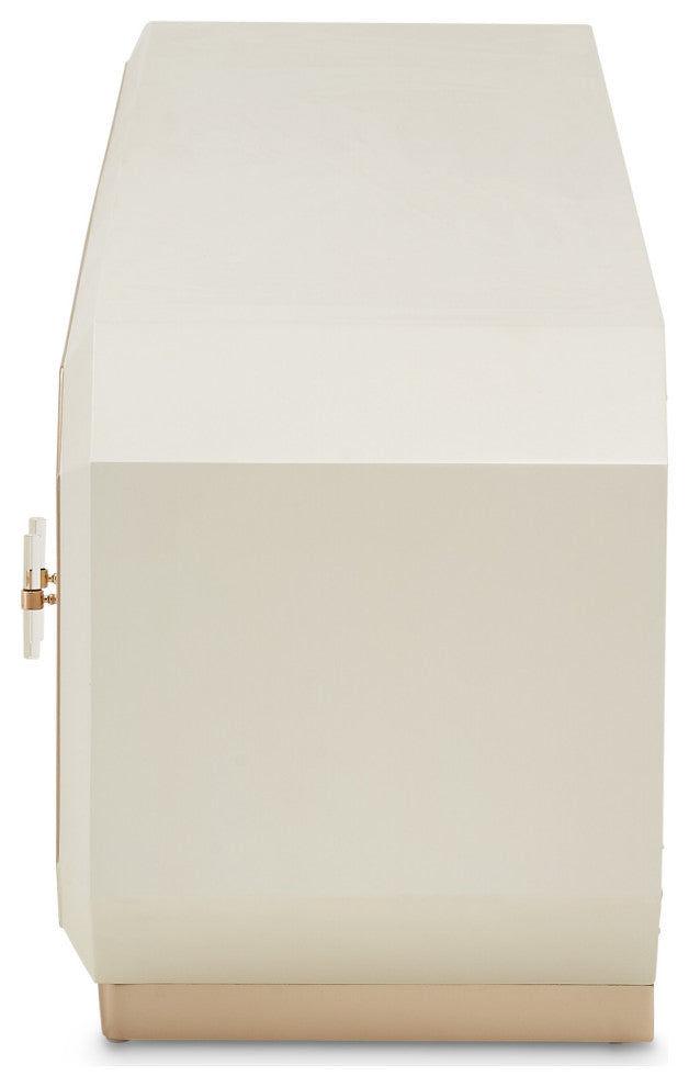 La Rachelle Media Cabinet - Medium Champagne