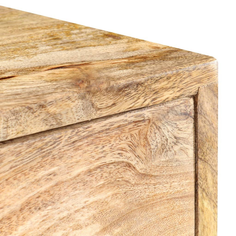 vidaXL Cabinet Freestanding Storage Cabinet for Living Room Solid Wood Mango