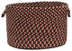 Colonial Mills Basket Brook Farm Burgundy Round