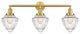 Innovations 205-SG-G664-7 3 Light Bath Vanity Light, Satin Gold