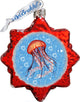 Keepsake Coastal Scenic Glass Ornament
