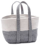 Colonial Mills Basket Farmhouse Square Basket Light Gray Rectangle
