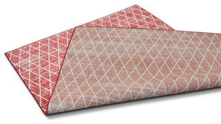 Modern Accent Rug, Scarlet Red, 6'11"x4'11"
