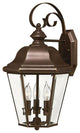 Hinkley Clifton Park Medium Wall Mount Lantern, Copper Bronze
