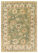 Surya Hillcrest HIL-9017 Traditional Area Rug, Dark Green, 9' x 13' Rectangle