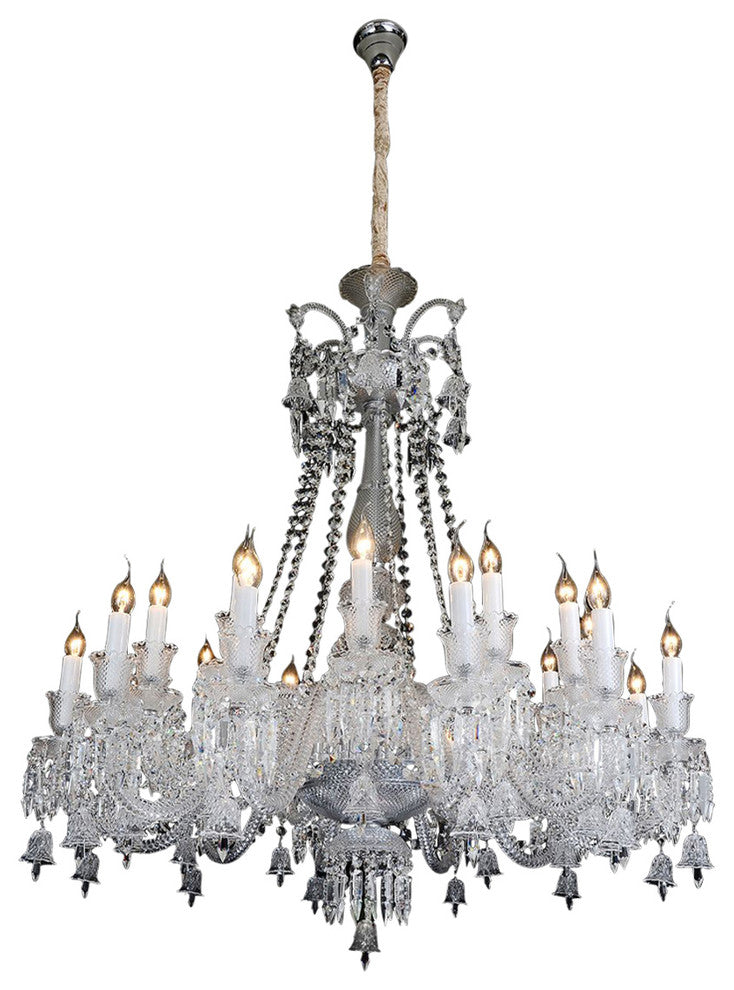 AICO Michael Amini 24-Light Treviso Chandelier