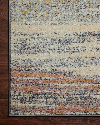Loloi II Bowery BOW-04 Pebble, Multi Sample Swatch