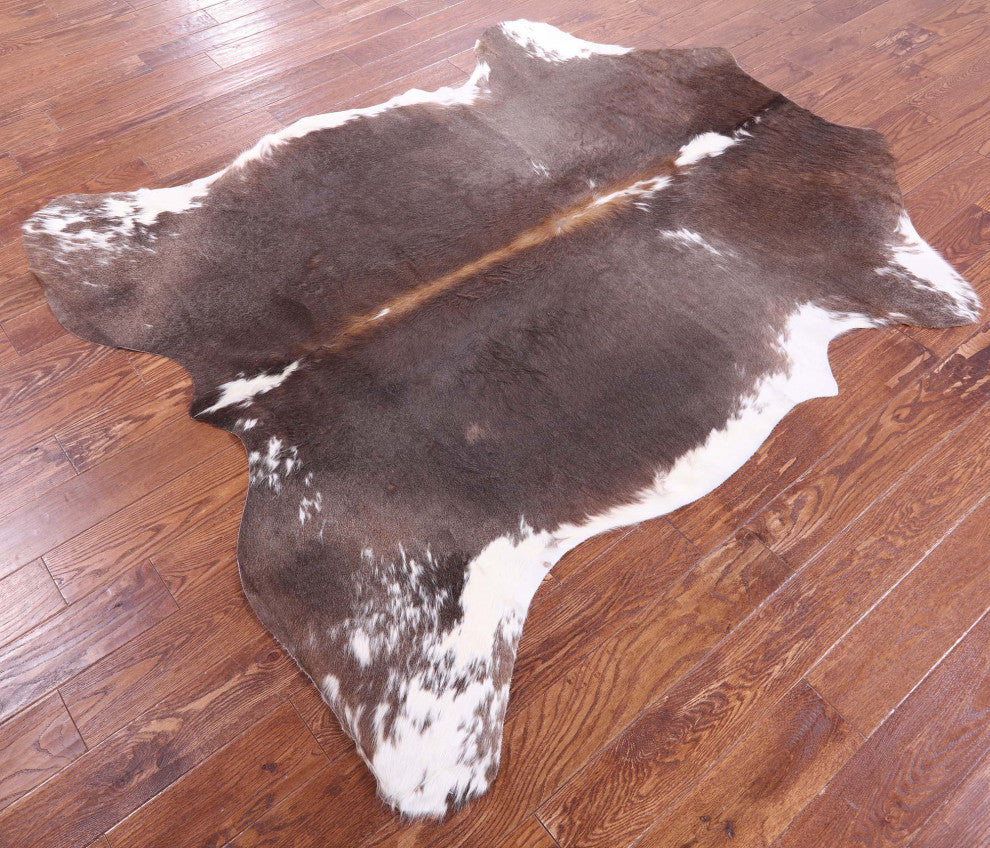 Natural Cowhide Rug 6' 11" X 6' 0" C1587