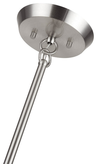 Soho 12-Light Brushed Nickel Large Chandelier
