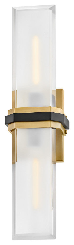 Hinkley Kipton Large Sconce, Heritage Brass