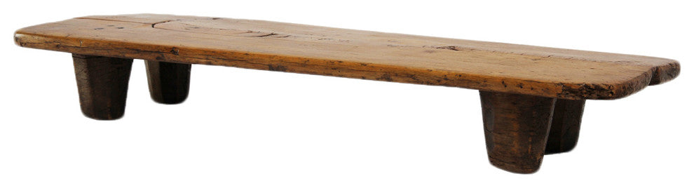 Consigned Low Wood Display Table