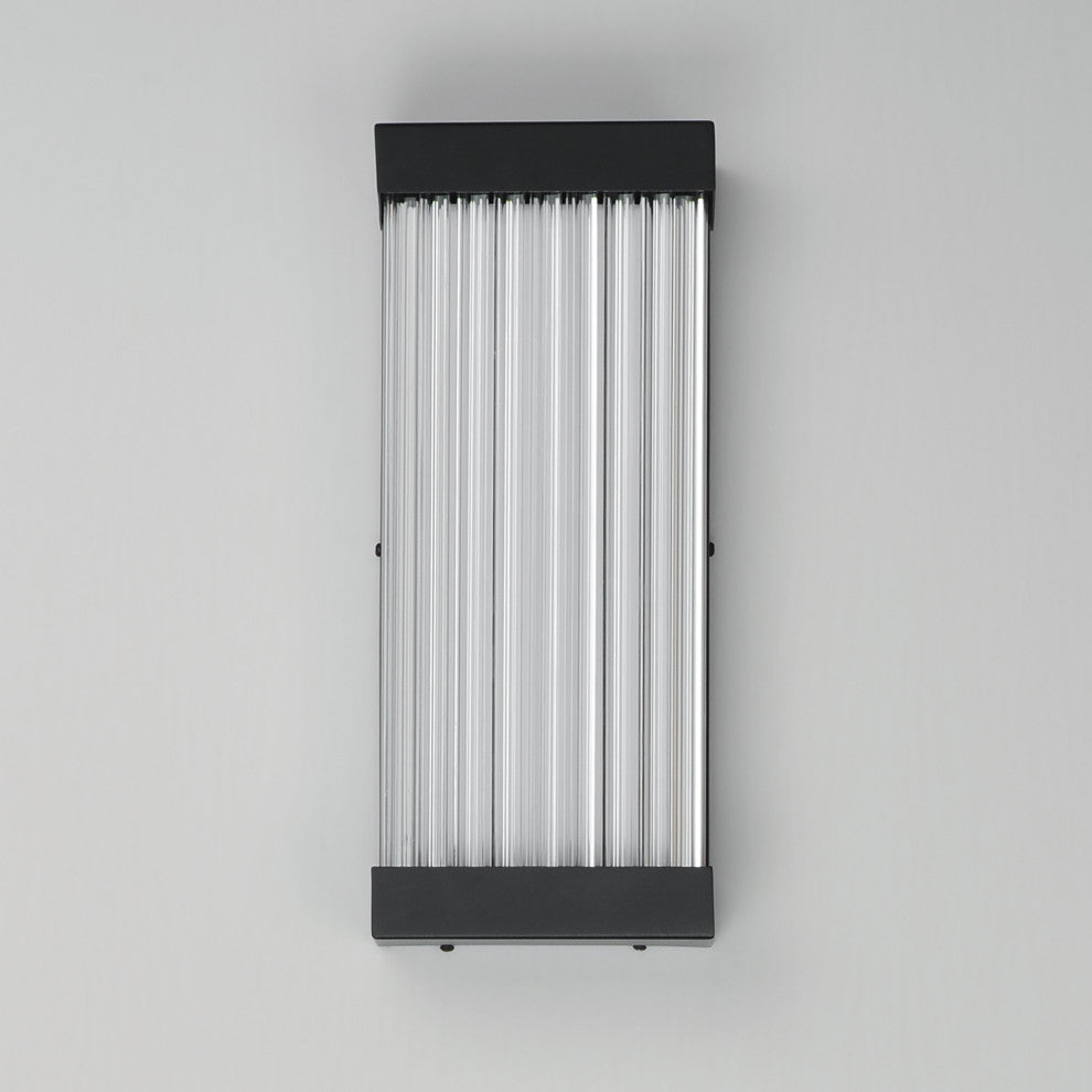 ET2 E30230-122 Acropolis 14" Tall LED Outdoor Wall Sconce - Natural Aged Brass