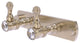 Carolina Crystal 2 Position Multi Hook, Antique Pewter