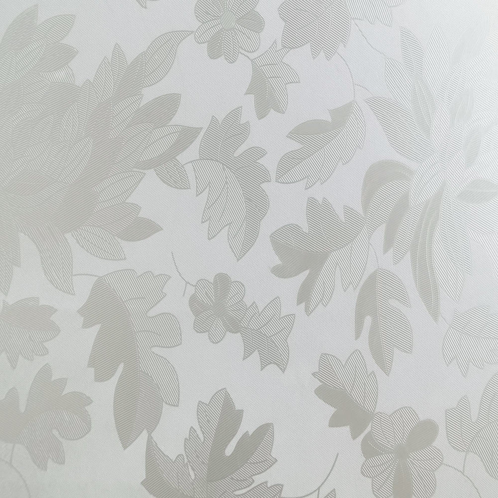 Obscure Flower - Self-Adhesive Embossed Window Film Home Decor(Roll)