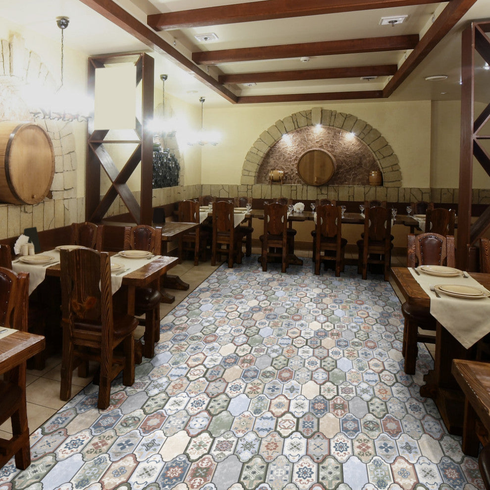 Corinto Provenzal Colors Mix Porcelain Floor and Wall Tile