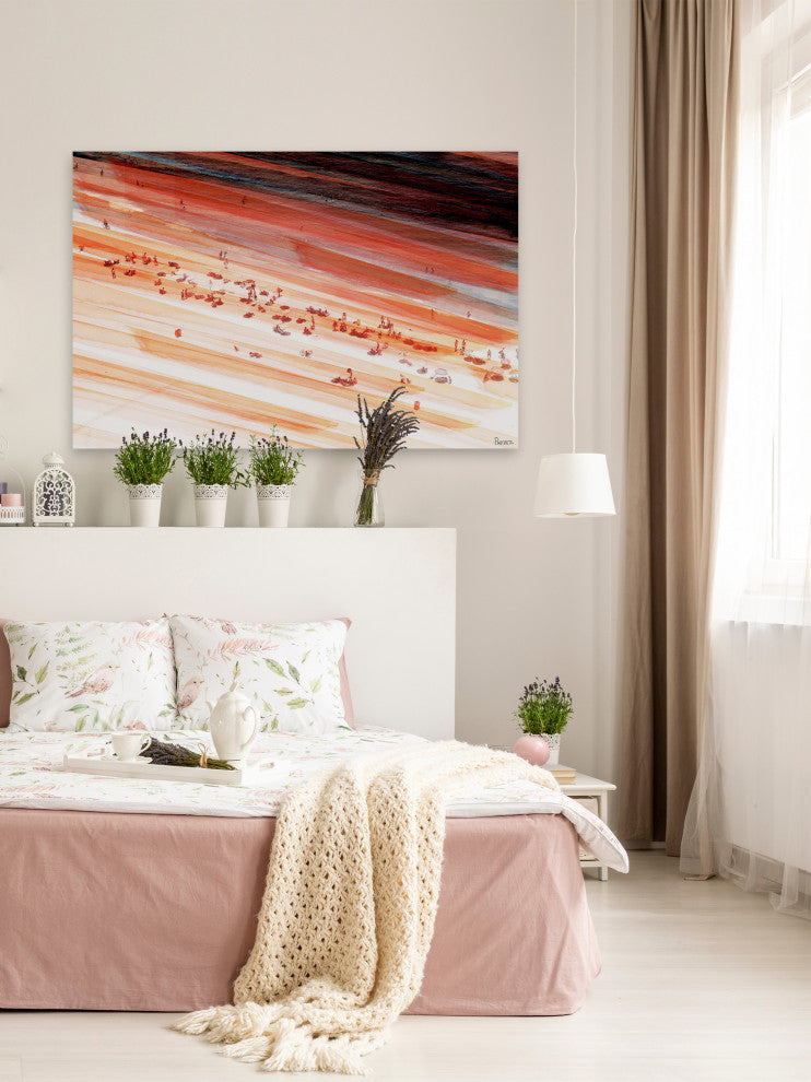 "Zona Sul" Fine Art Canvas Print, 18"x12"