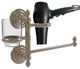 Que New Hair Dryer Holder and Organizer, Antique Pewter