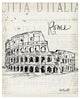 "City Sketches IV" Digital Paper Print by Anne Tavoletti, 18"x22"