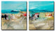 Confetti, Canvas Wall Art, 16"x32" 2-Panels