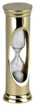 Brass 3 Minute Hourglass