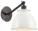Innovations 317-1W-OB-M14-W-LED Adirondack 1 Light Sconce, Oil Rubbed Bronze