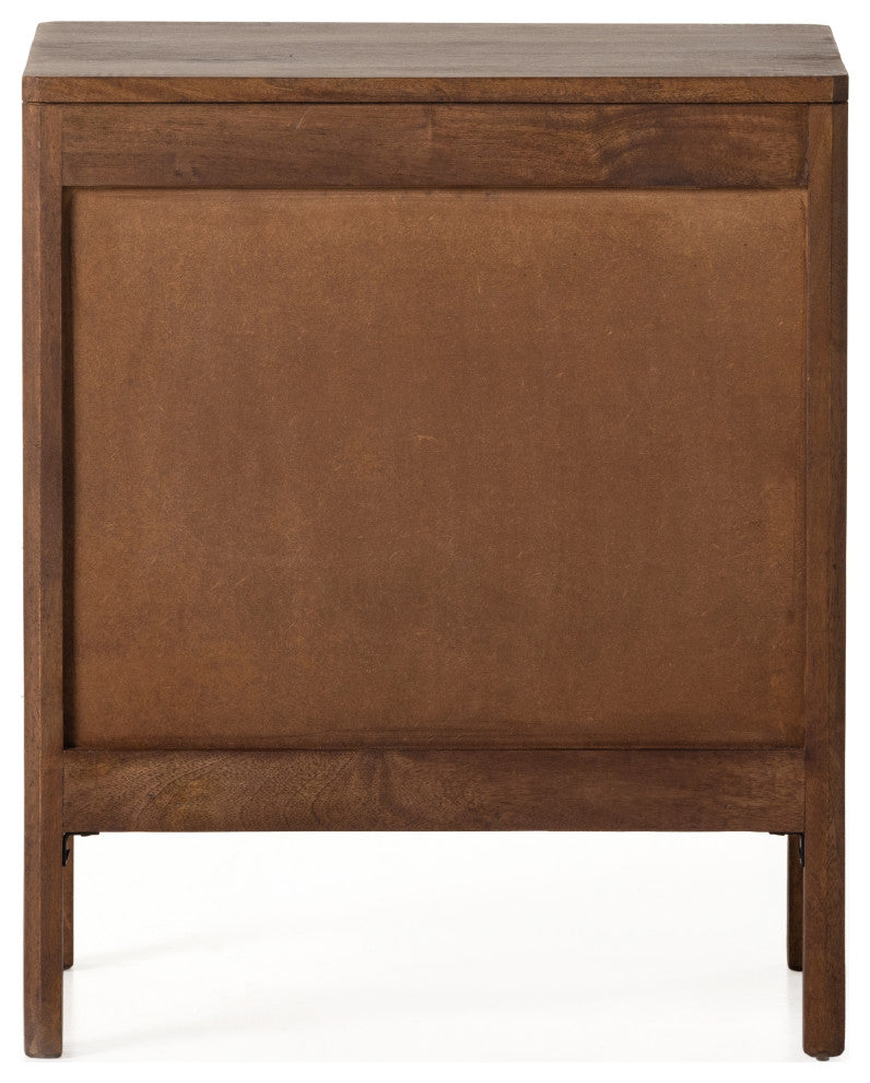 Sydney Left Nightstand-Brown Wash