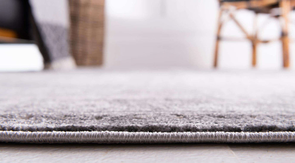 Unique Loom Tan/Ivory Blackthorn Leila Area Rug, Gray, 2'2x3'0, Rectangular