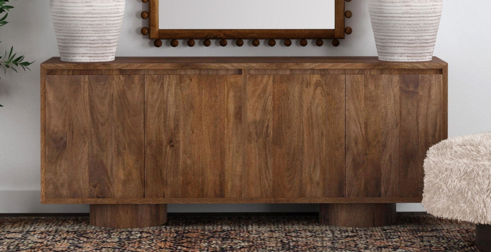 Napa Wooden Brown Server