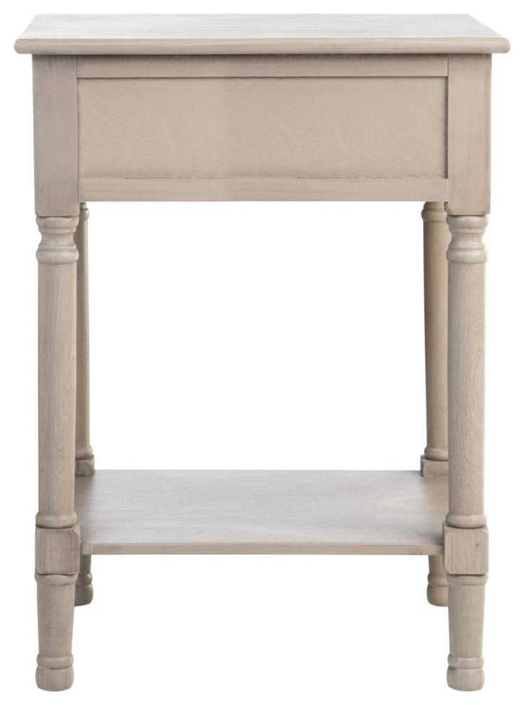 Safavieh Josie 1 Drawer Accent Table, Greige