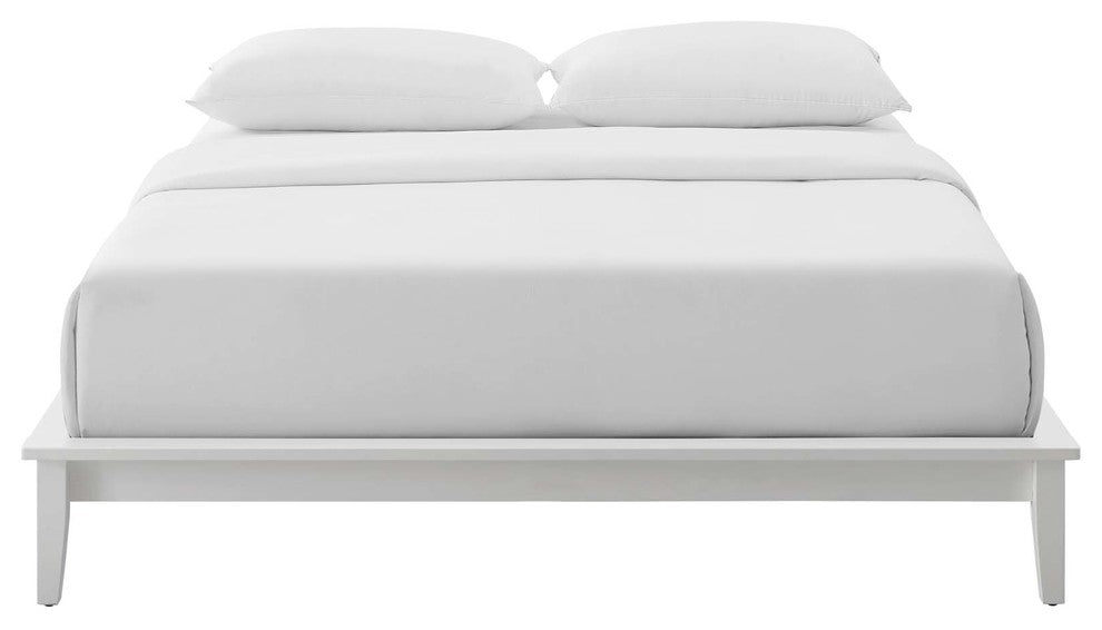 Lodge Full Wood Platform Bed Frame