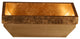 Kosta Luxe Glass Sink, Gold Leaf