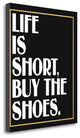 "Shoes" By Jo Moulton, Giclee Print on Gallery Wrap Canvas, Ready to Hang