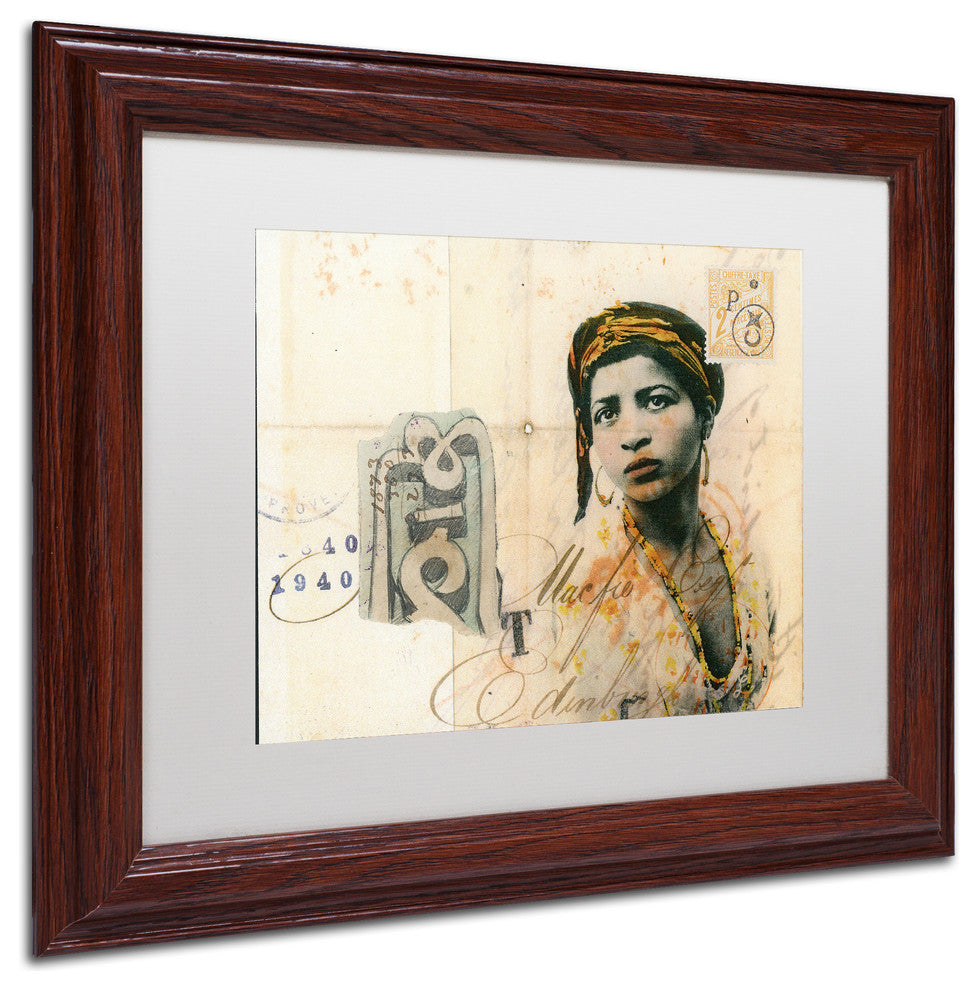Nick Bantock 'Ronda Maur' Matted Framed Art, 14x11