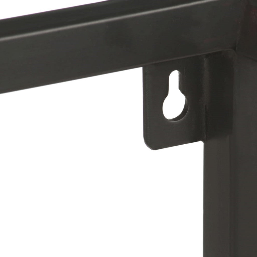 Vidaxl Wall Shelf 23.6"X7.9"X33.5" Rough Mango Wood
