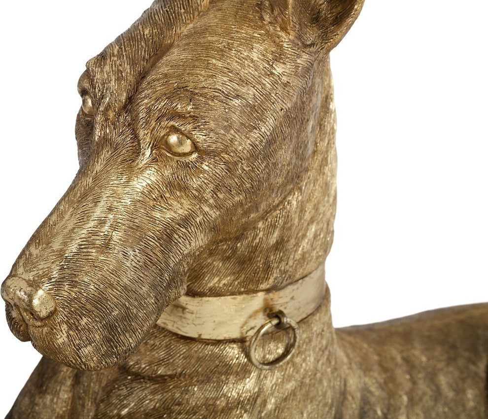 Great Dane, Gold Leaf, Right