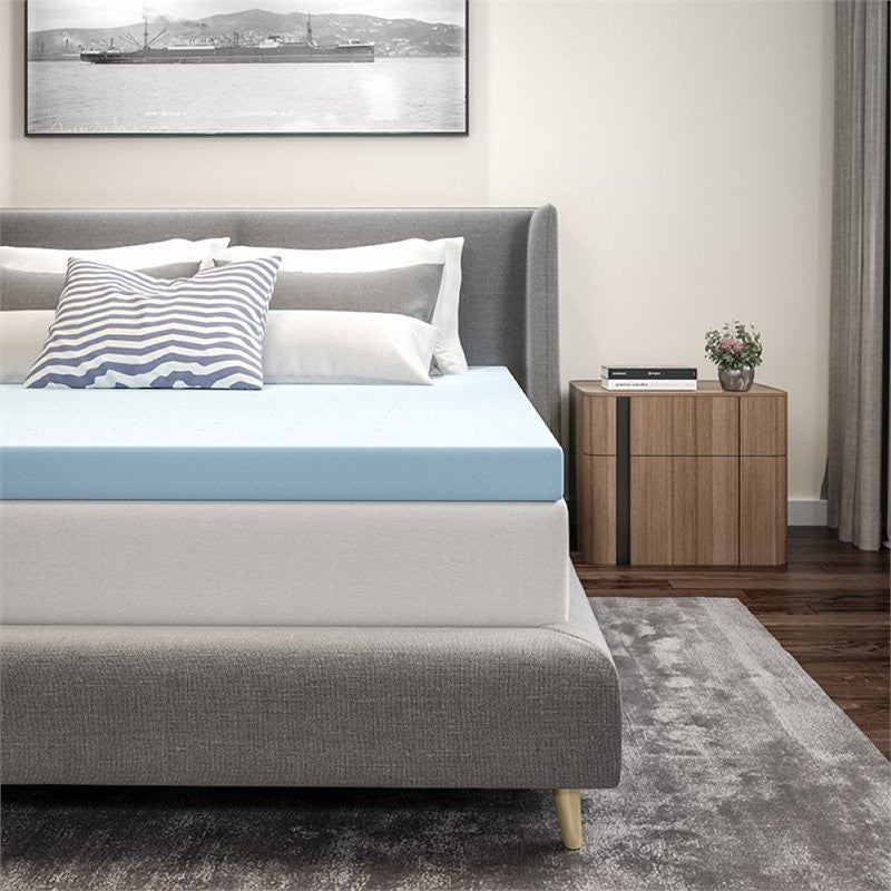 Flash Furniture Capri Comfortable Sleep 3 inch Cooling Gel Mattress Topper -King