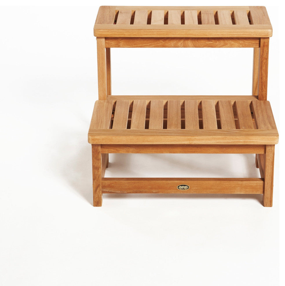 Teak Hot tub step 24" (60 cm)