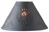 Textured Black Shade, 15"