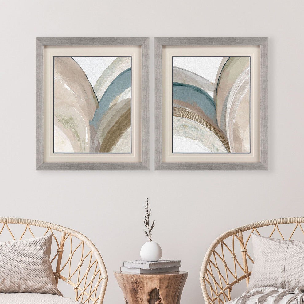 Abstract Skyfall Framed Art, 2-Piece Set