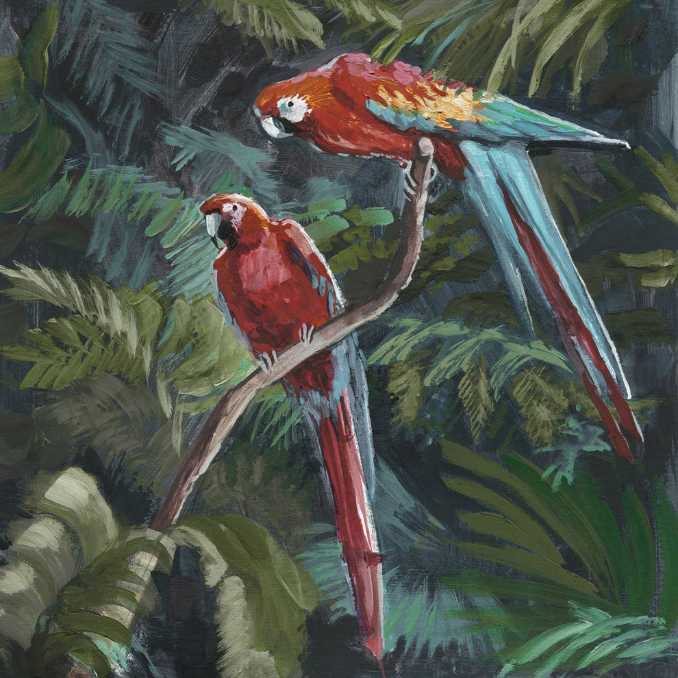 "We Heart It" Painting Print on Wrapped Canvas, 32"x32"