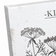 Six Distressed Kitchen Herbs 18"x24" Print on Canvas
