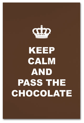 Tina Lavoie 'Pass The Chocolate' Canvas Art, 22" x 32"