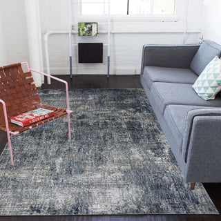 Vermont Bianca Area Rug, Gray, 7'10" x 9'10", Abstract