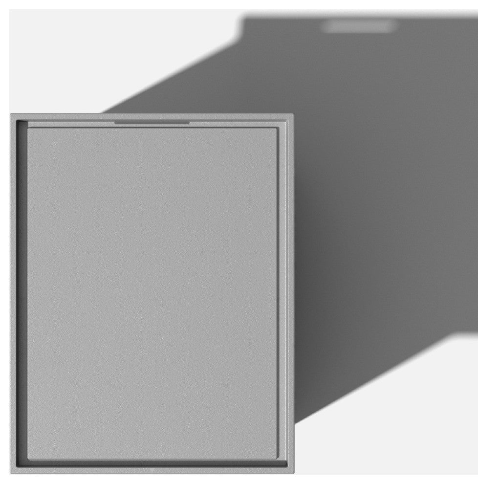 Veradek Brixton Tray Table, Grey, 22 Inch, 1 Pack