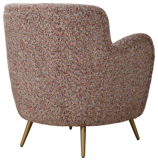 Uttermost Gemstone Confetti Toned Accent Chair