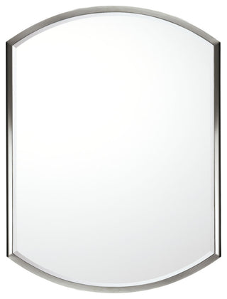 Capital Lighting M362475 Mirrors 24" W x 32" H Arched Framed - Polished Nickel