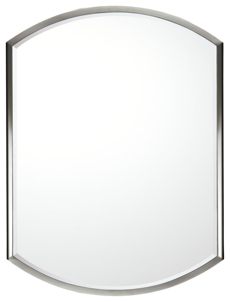 Capital Lighting M362475 Mirrors 24" W x 32" H Arched Framed - Polished Nickel