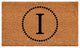 Calloway Mills Barron Doormat, Letter I