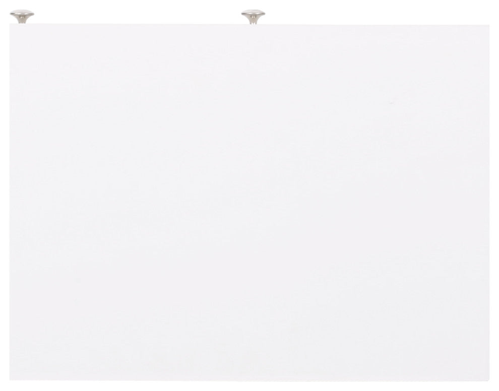 Lewis Bathroom Floor Storage Rack With Drawers, White